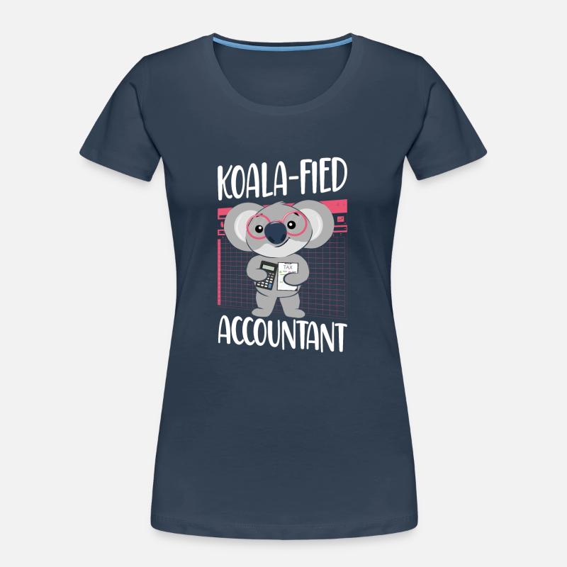 Comptable Comptable Comptable Comptabilité T-shirt bio Premium Femme