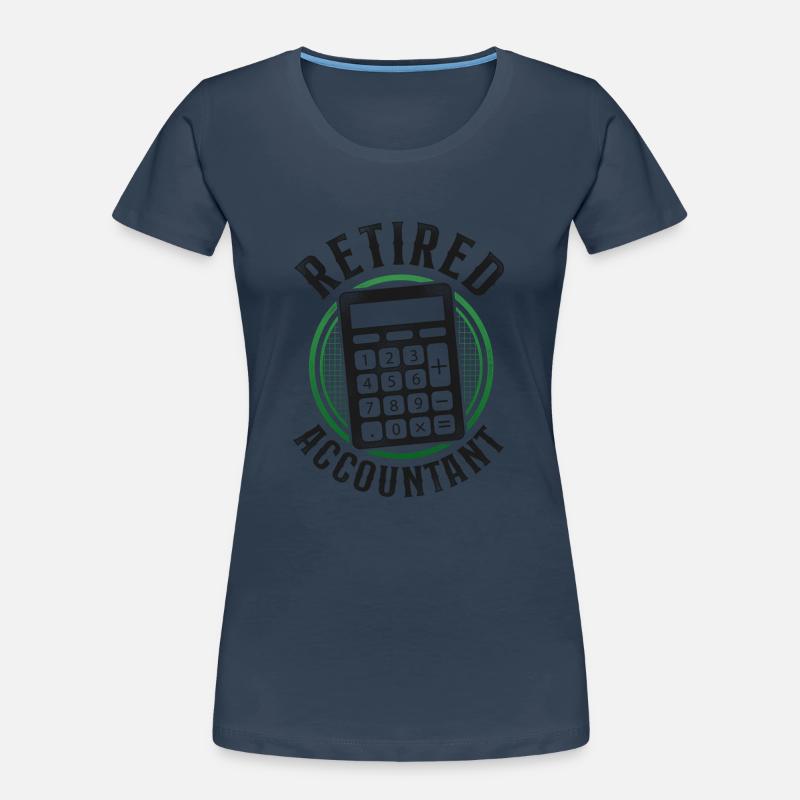 Comptable Comptable Comptable Comptabilité T-shirt bio Premium Femme