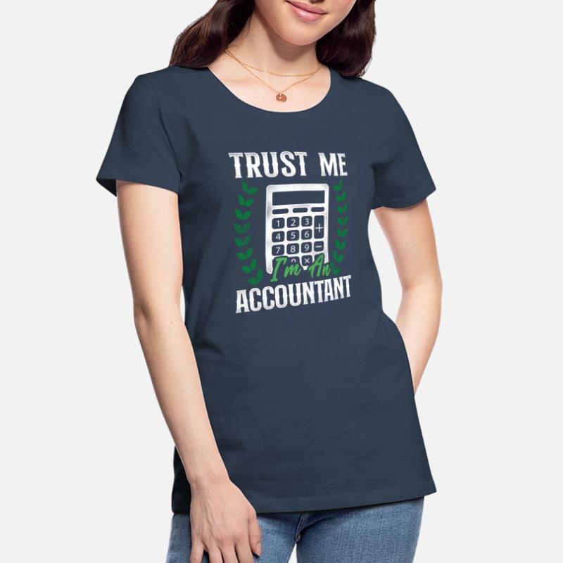 Comptable Comptable Comptable Comptabilité T-shirt bio Premium Femme