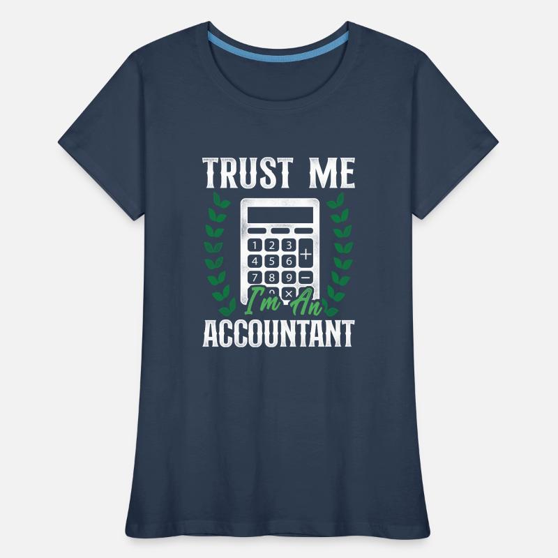 Comptable Comptable Comptable Comptabilité T-shirt bio Premium Femme