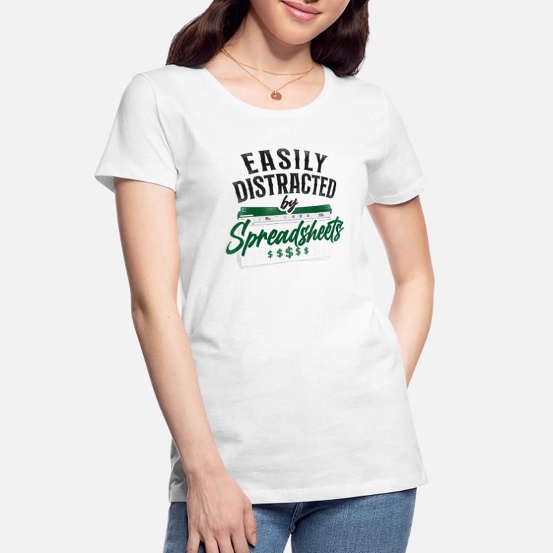 Comptable Comptable Comptable Comptabilité T-shirt bio Premium Femme