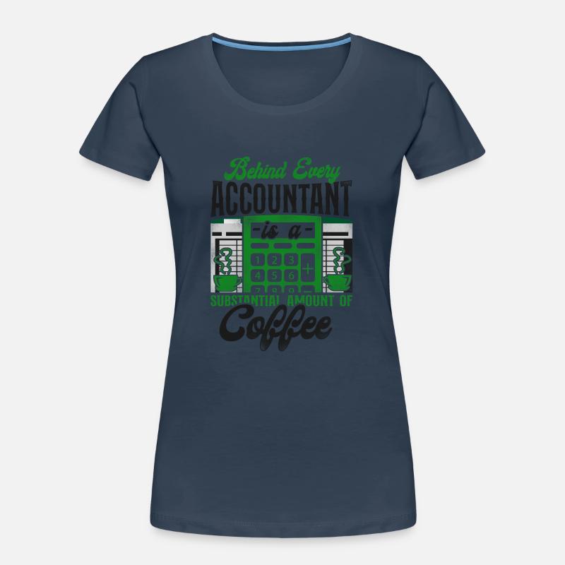 Comptable Comptable Comptable Comptabilité T-shirt bio Premium Femme