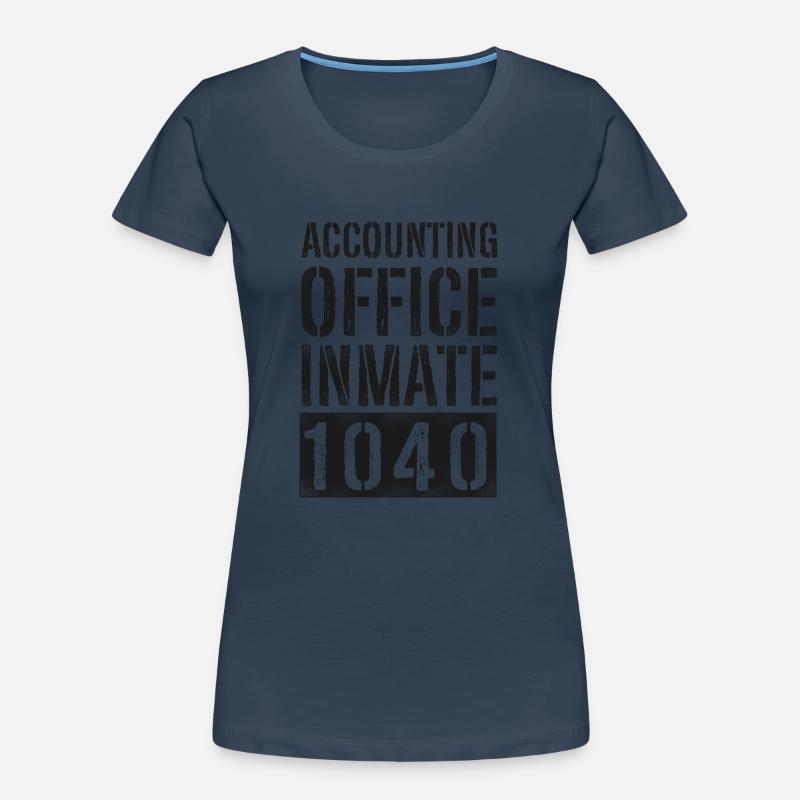Comptable Comptable Comptable Comptabilité T-shirt bio Premium Femme