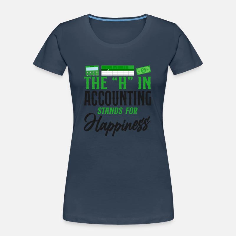 Comptable Comptable Comptable Comptabilité T-shirt bio Premium Femme