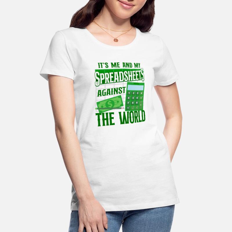 Comptable Comptable Comptable Comptabilité T-shirt bio Premium Femme