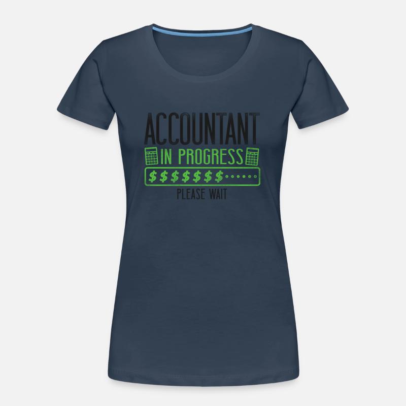 Comptable Comptable Comptable Comptabilité T-shirt bio Premium Femme