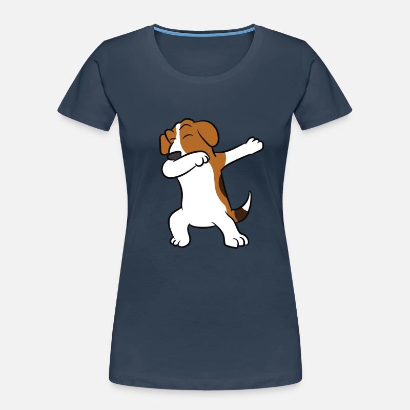 Beagle - Dab, dabbing, dancing Women's Premium Organic T-Shirt