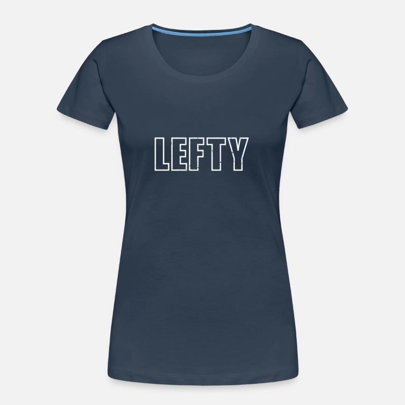 Lefty write left-handed activity Women's Premium Organic T-Shirt
