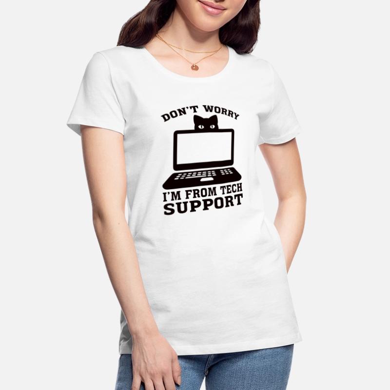 Technical Support Computer Technology IT Software Women's Premium Organic T-Shirt