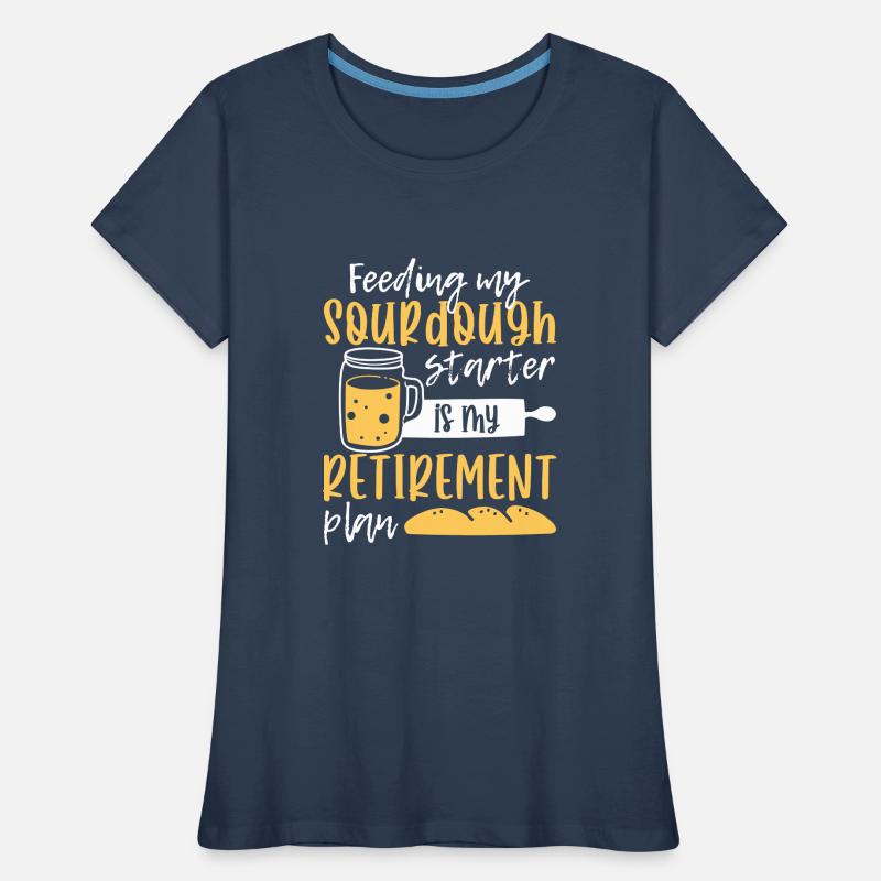 Bread Baking Baker Bakery Sourdough Women's Premium Organic T-Shirt