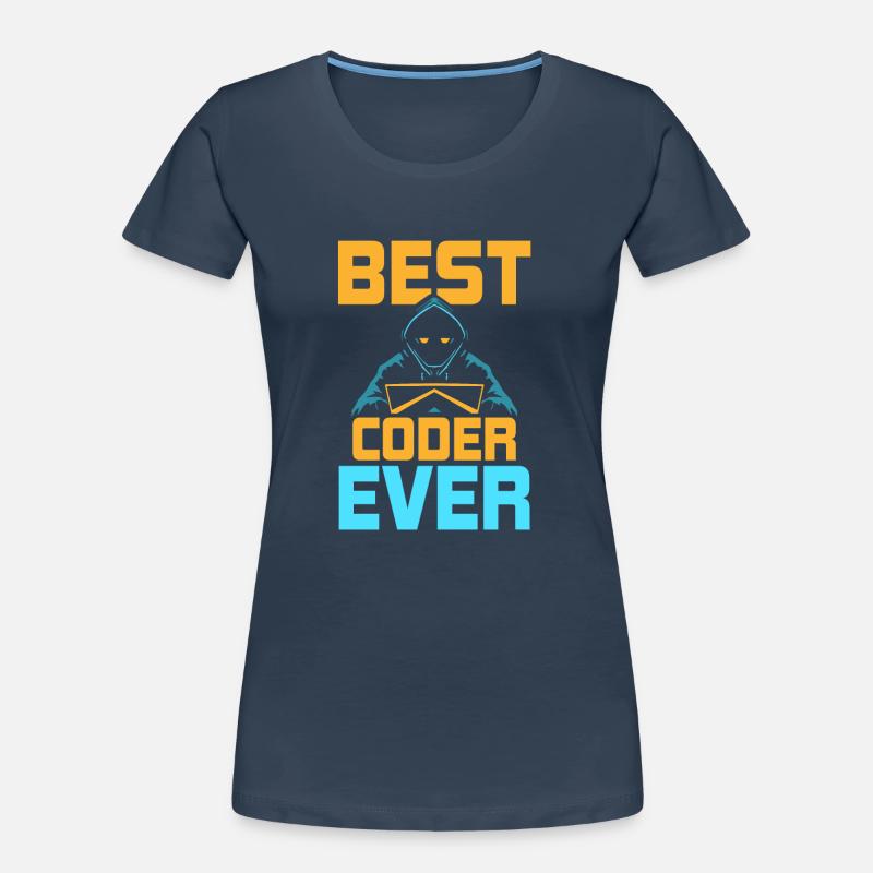 Bester Programmierer Überhaupt Coder Code Coding Frauen Premium Bio T-Shirt