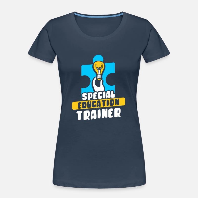 Formateur en éducation de l’enfance en difficulté Enseignant en éducation de l’enfance en difficulté T-shirt bio Premium Femme