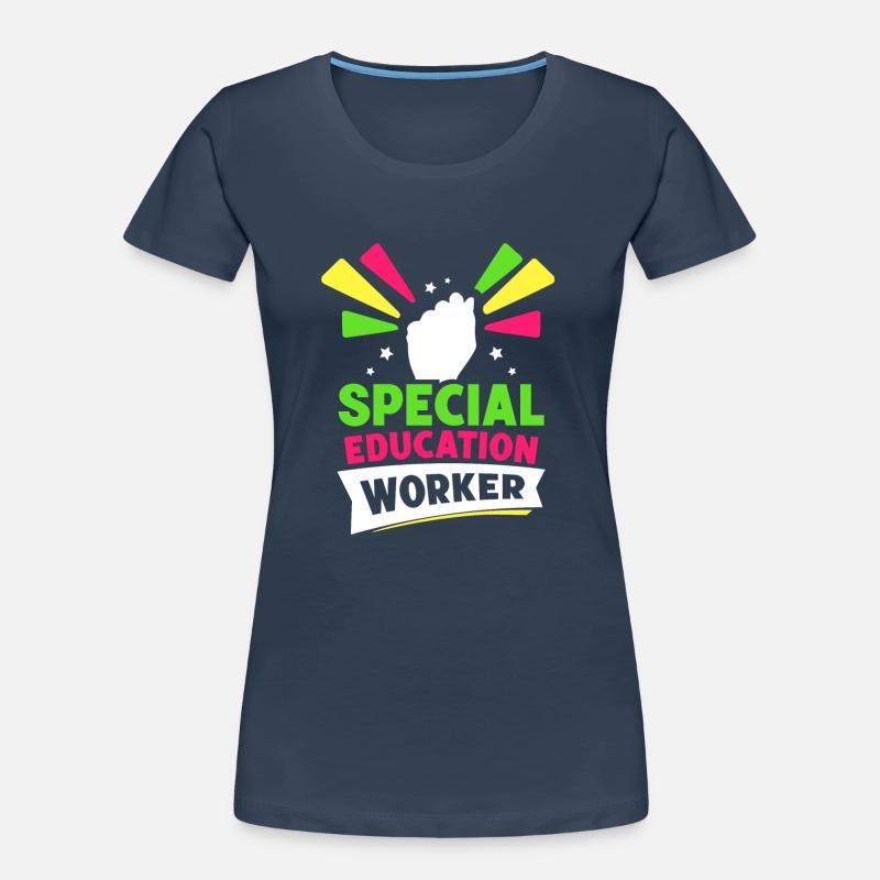 Travailleurs de l’enfance en difficulté Enseignants de l’enfance en difficulté T-shirt bio Premium Femme