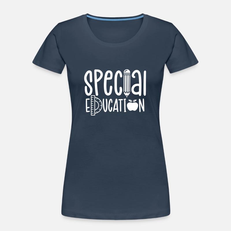 Éducateur de l’enfance en difficulté Enseignante de la profession d’éducateur de l’enfance en difficulté T-shirt bio Premium Femme