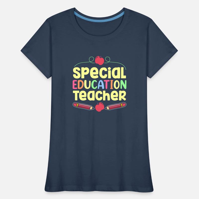 Enseignant de l’éducation de l’enfance en difficulté T-shirt bio Premium Femme