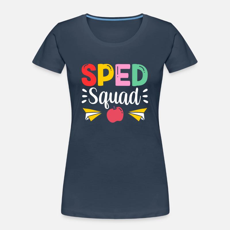 Équipe d’éducation de l’enfance en difficulté Profession d’enseignant en éducation de l’enfance en difficulté T-shirt bio Premium Femme