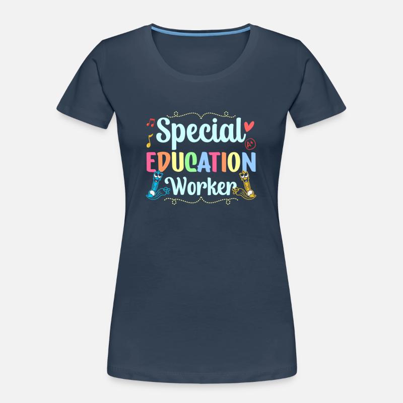 Travailleurs de l’enfance en difficulté Enseignants de l’enfance en difficulté T-shirt bio Premium Femme