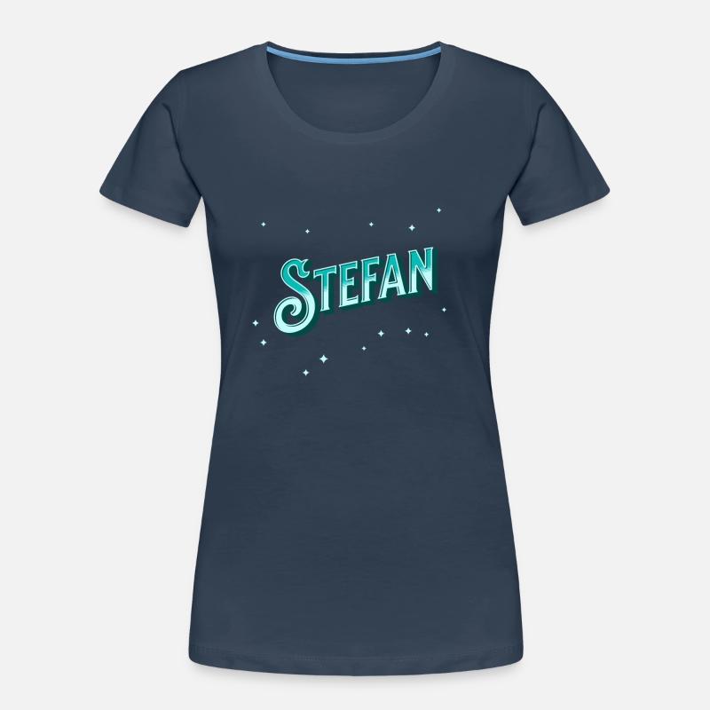 Stefan Name personalized Women's Premium Organic T-Shirt
