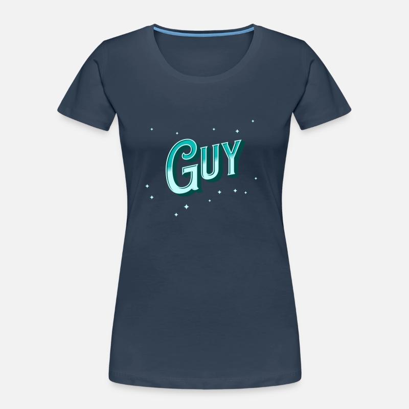 Guy names personalized Women's Premium Organic T-Shirt