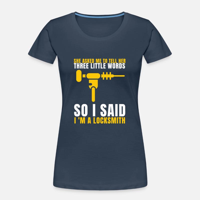 Lockpick Lockpicking Professional Locksmith Frauen Premium Bio T-Shirt
