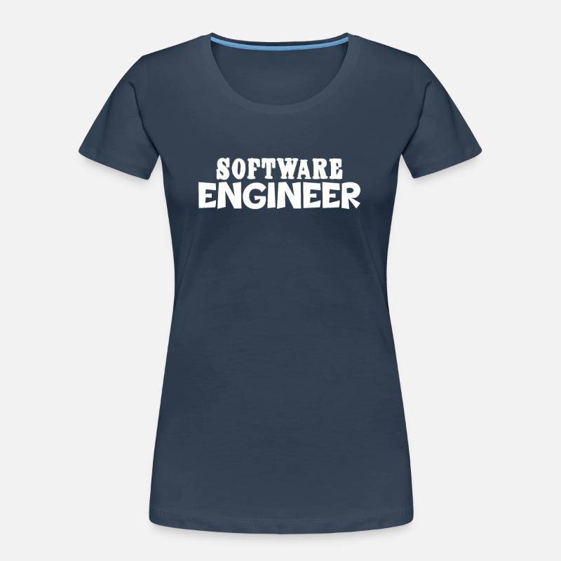 Softwareentwickler Programmierer Geschenk Frauen Premium Bio T-Shirt