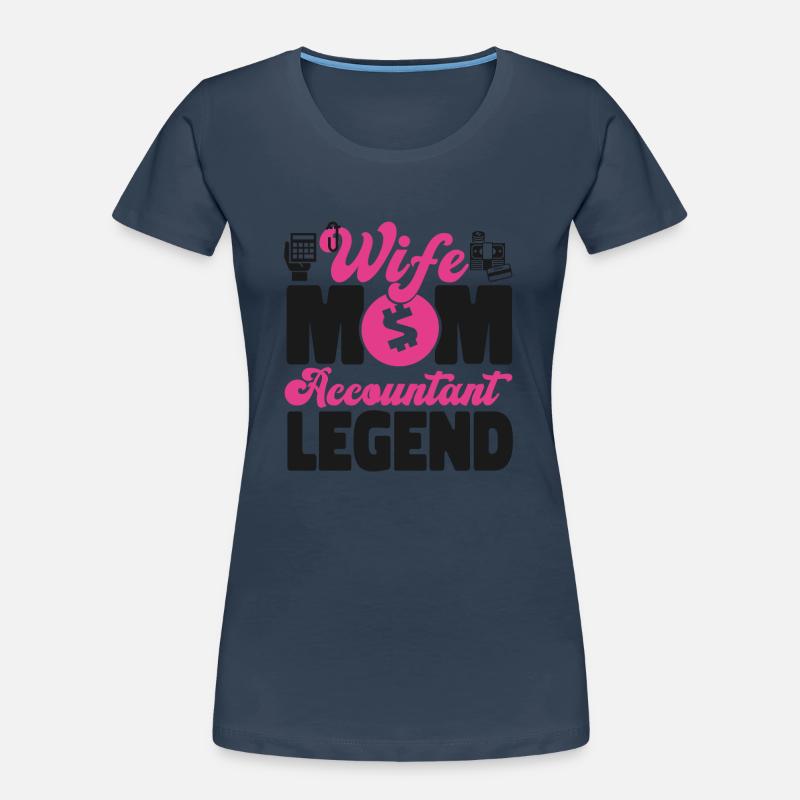 Comptable Comptable Comptable T-shirt bio Premium Femme