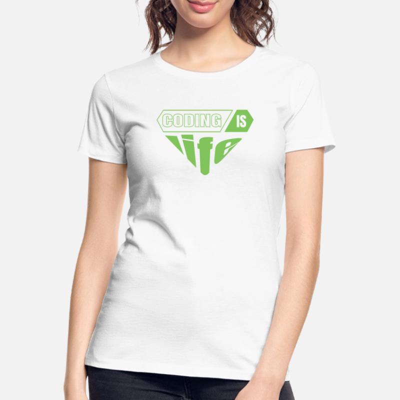 Software Developer Programmer Gift Women's Premium Organic T-Shirt