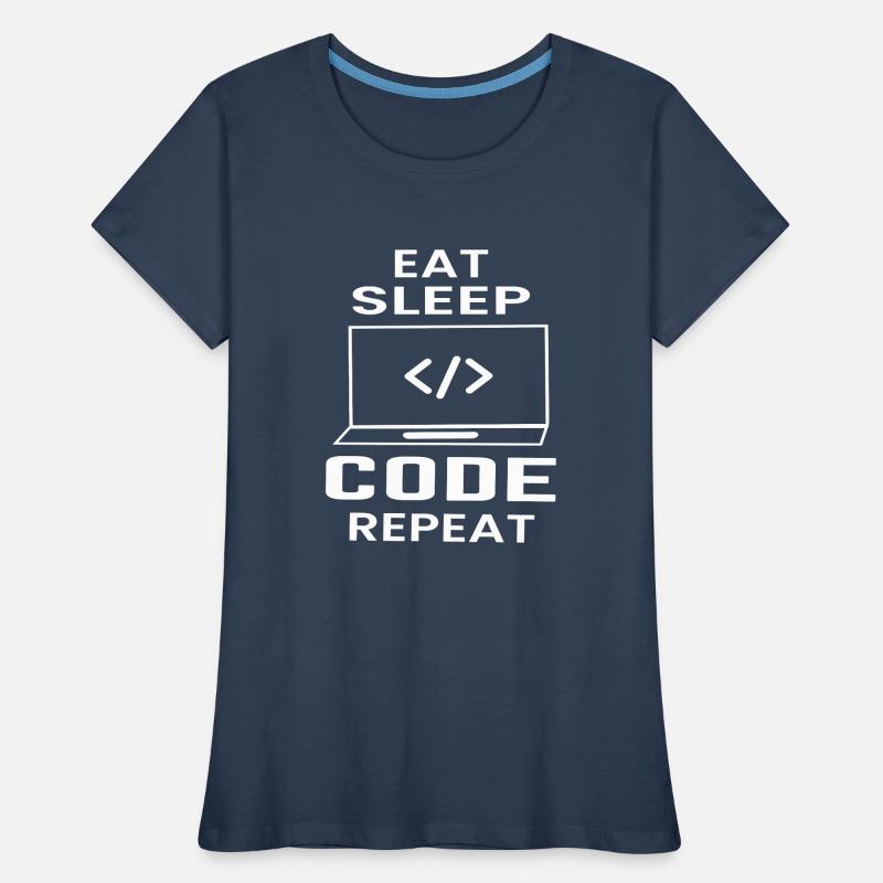Softwareentwickler Programmierer Geschenk Frauen Premium Bio T-Shirt