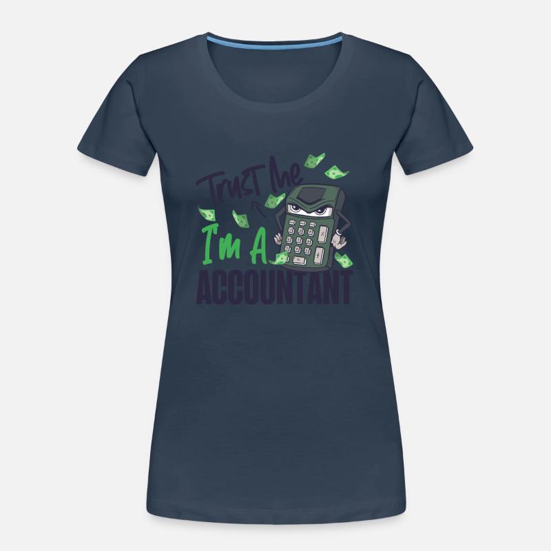 Comptable Comptable Comptable T-shirt bio Premium Femme