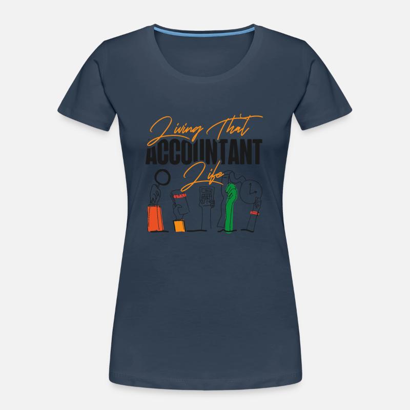 Comptable Comptable Comptable T-shirt bio Premium Femme