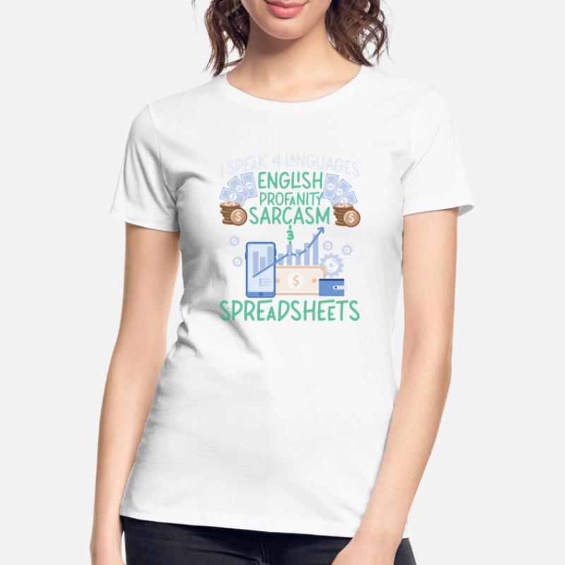Comptable Comptable Comptable T-shirt bio Premium Femme