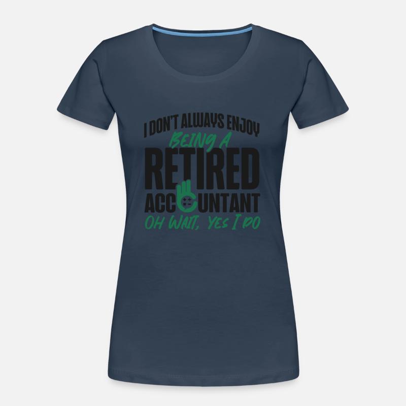 Comptable Comptable Comptable T-shirt bio Premium Femme