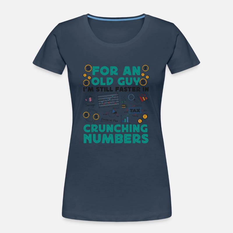 Comptable Comptable Comptable T-shirt bio Premium Femme