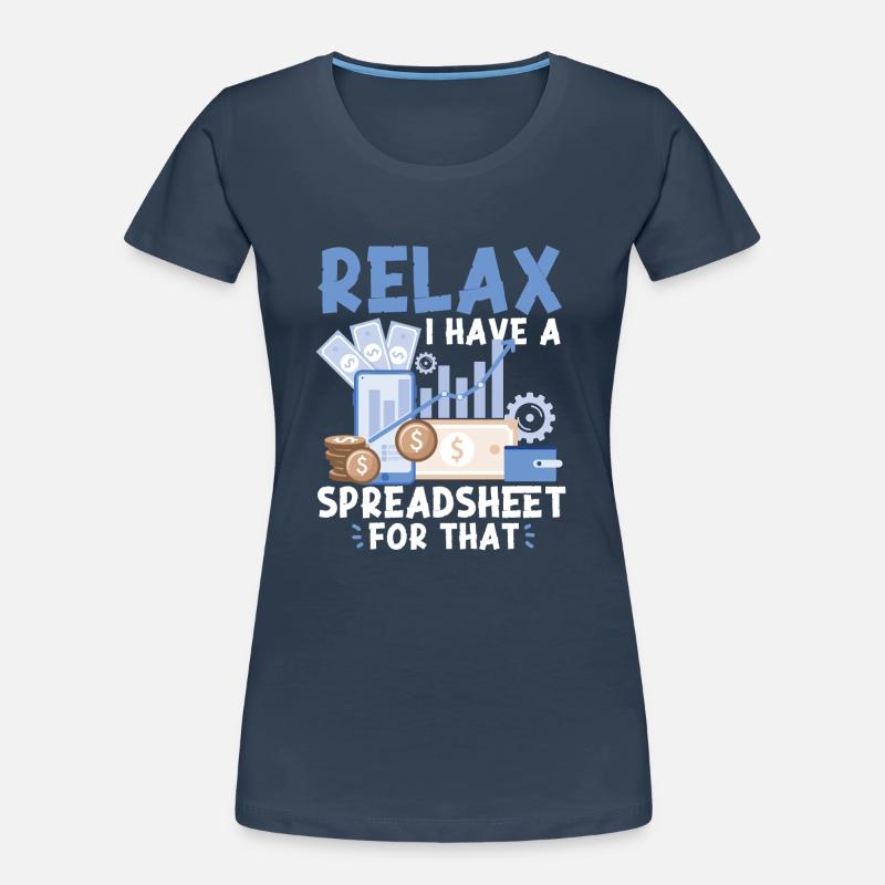 Comptable Comptable Comptable T-shirt bio Premium Femme