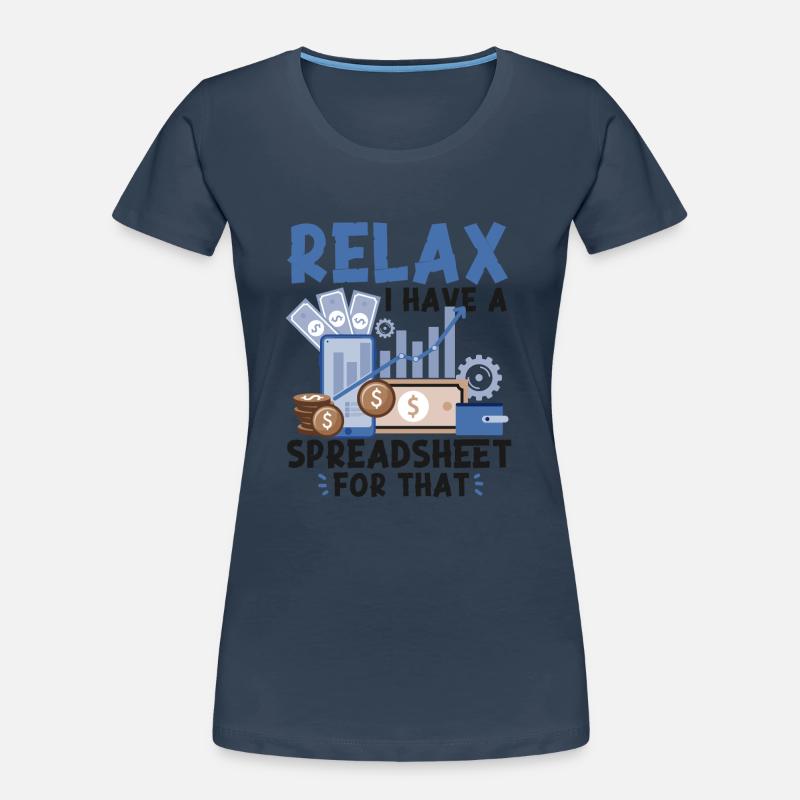 Comptable Comptable Comptable T-shirt bio Premium Femme