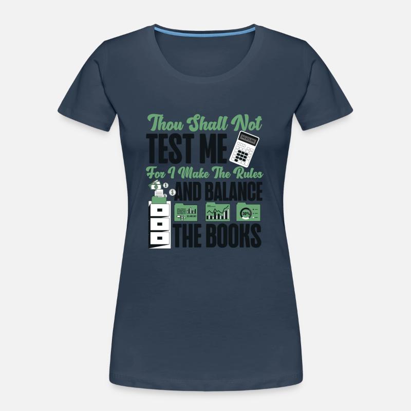 Comptable Comptable Comptable T-shirt bio Premium Femme