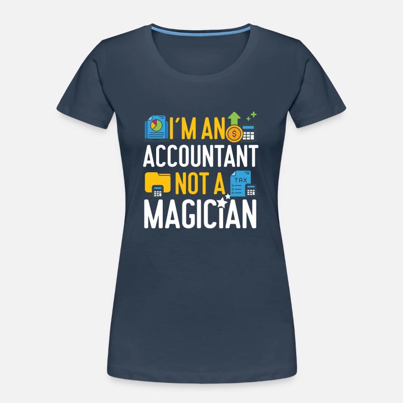 Comptable Comptable Comptable T-shirt bio Premium Femme