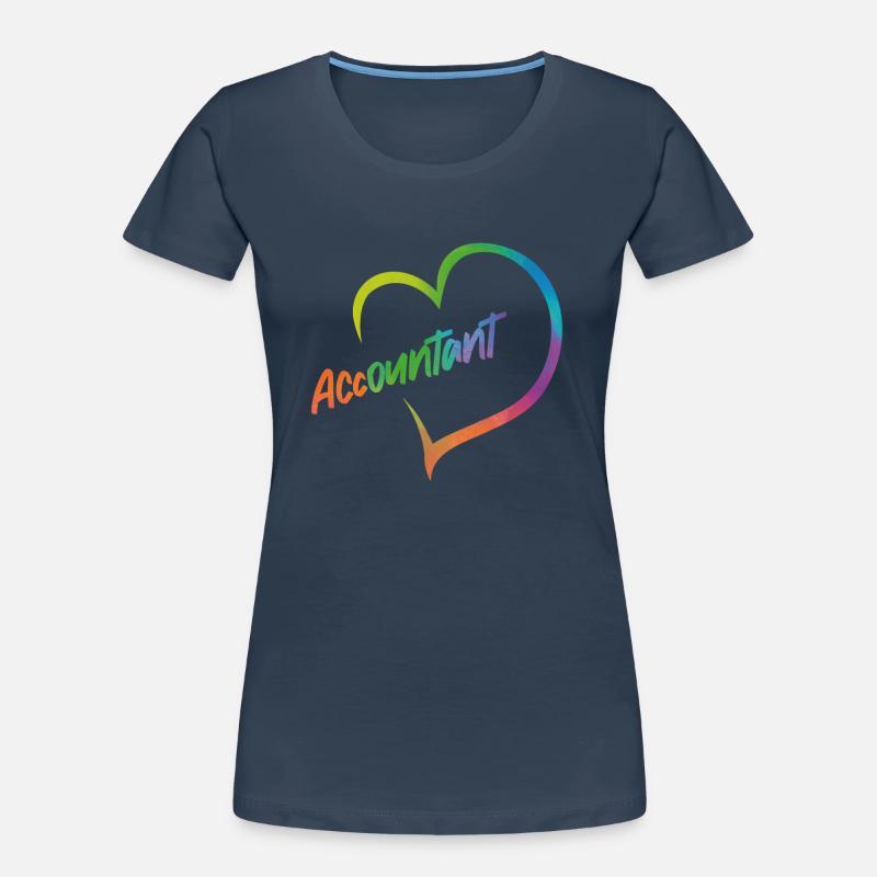 Comptable Comptable Comptable T-shirt bio Premium Femme