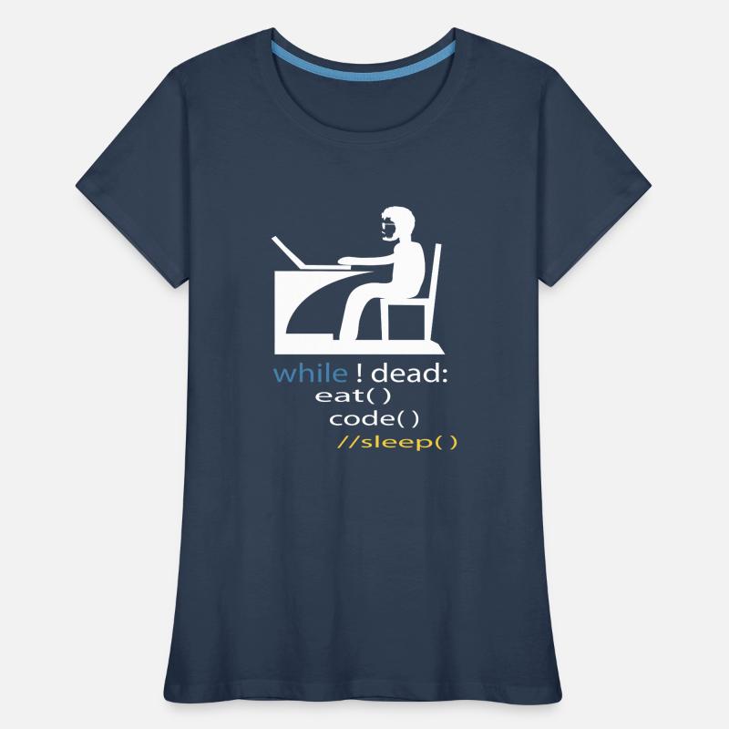 Softwareentwickler Programmierer Geschenk Frauen Premium Bio T-Shirt