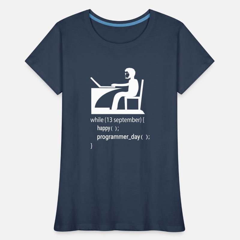 Softwareentwickler Programmierer Geschenk Frauen Premium Bio T-Shirt