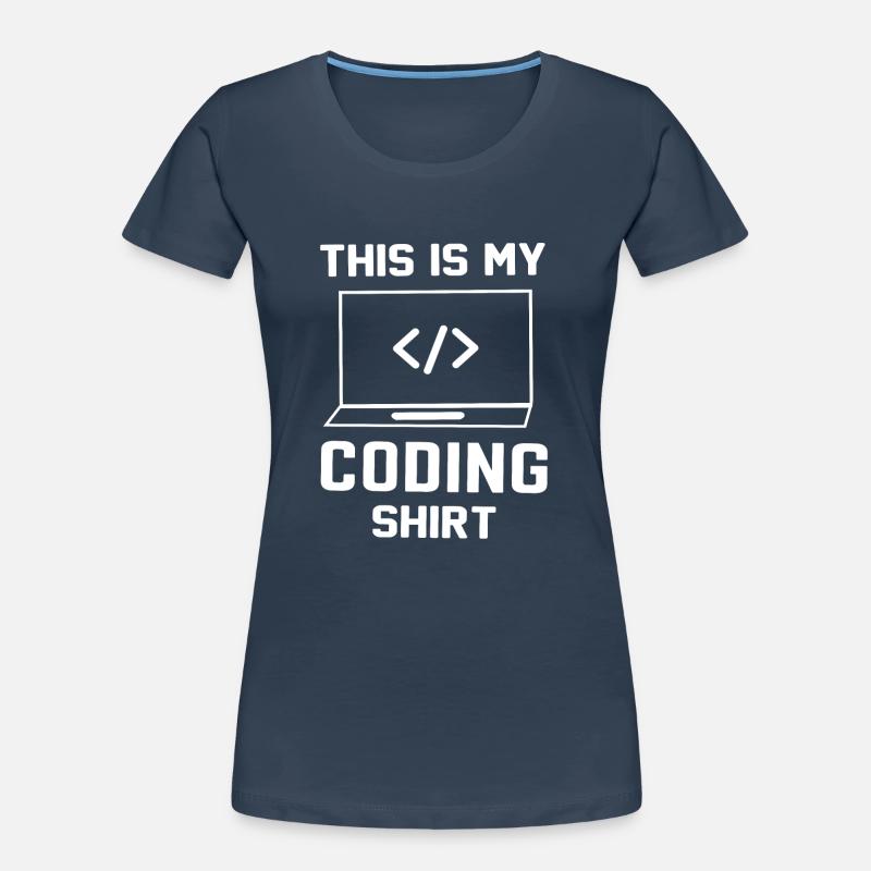 Softwareentwickler Programmierer Geschenk Frauen Premium Bio T-Shirt