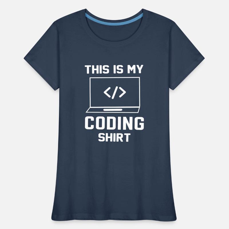 Softwareentwickler Programmierer Geschenk Frauen Premium Bio T-Shirt
