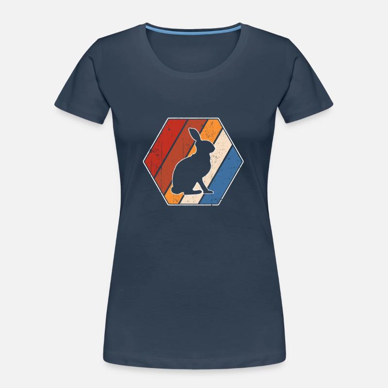 Rabbit Retro Women's Premium Organic T-Shirt