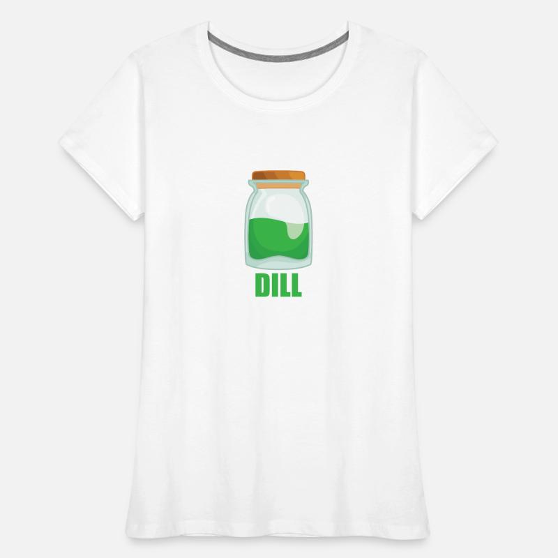 Dill Gewürz Geschmack Essen Kochen Frauen Premium Bio T-Shirt