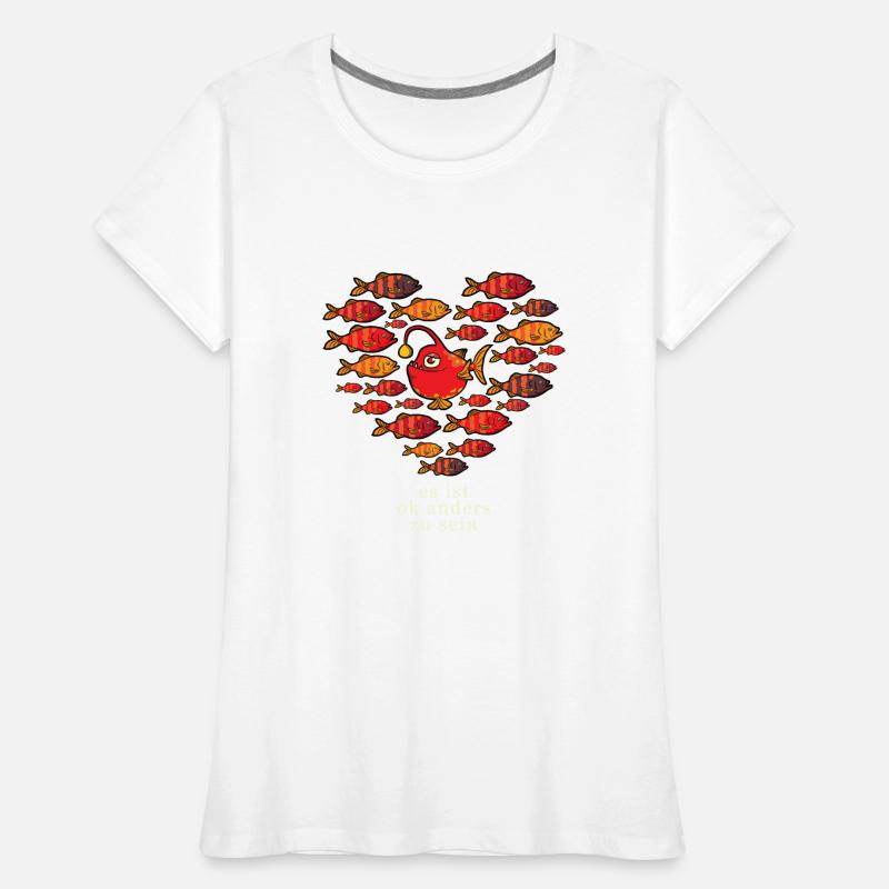 Soyez différent c’est correct d’être différent T-shirt bio Premium Femme