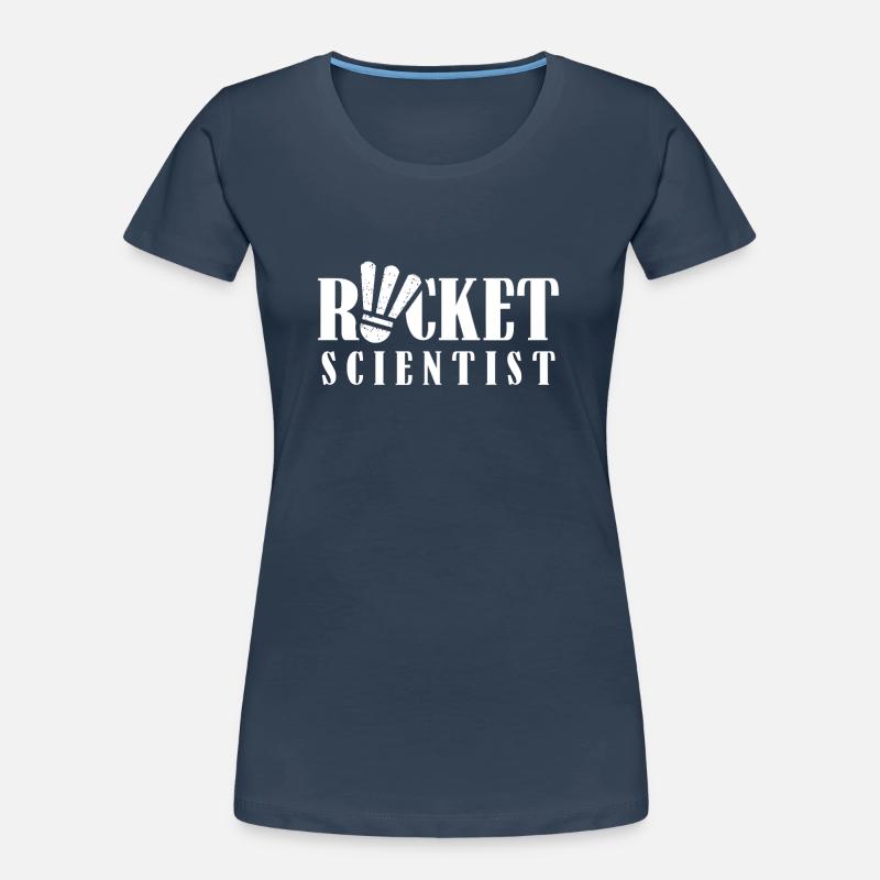 Thug Scientist Racket Scientist Women's Premium Organic T-Shirt
