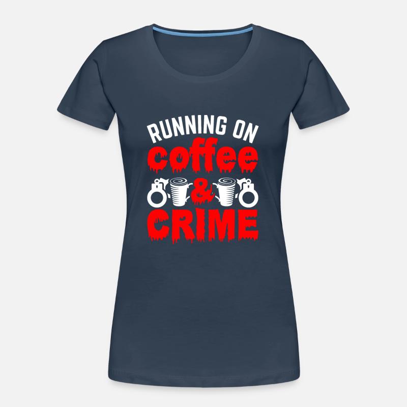 Spurensicherung - Kripo Polizei Kriminaltechnik Frauen Premium Bio T-Shirt