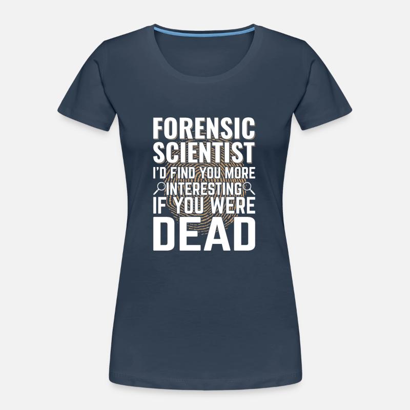 Spurensicherung - Kripo Polizei Kriminaltechnik Frauen Premium Bio T-Shirt