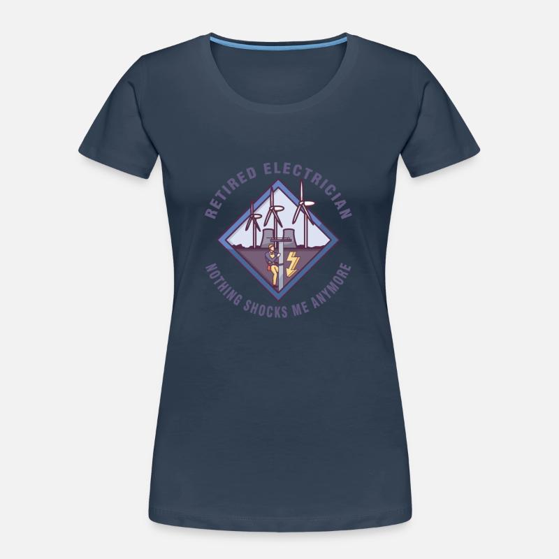 Electrician Electrical Engineer Lineman Electrical Women's Premium Organic T-Shirt