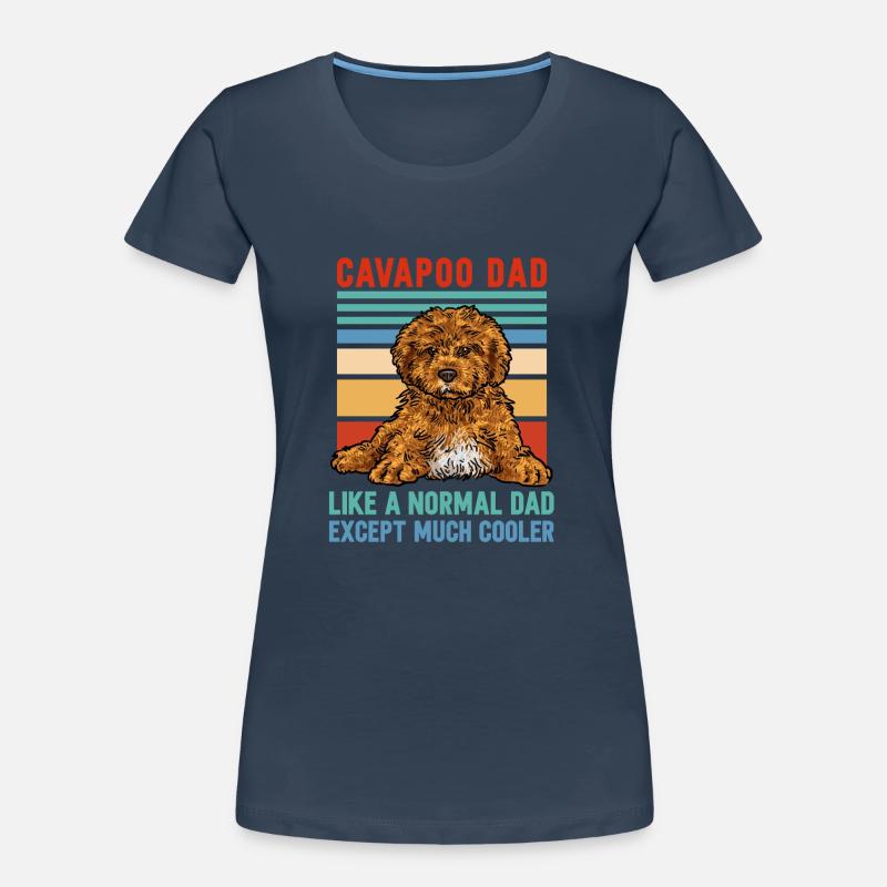 Cavapoo Cavoodle Capoodle Chien T-shirt bio Premium Femme
